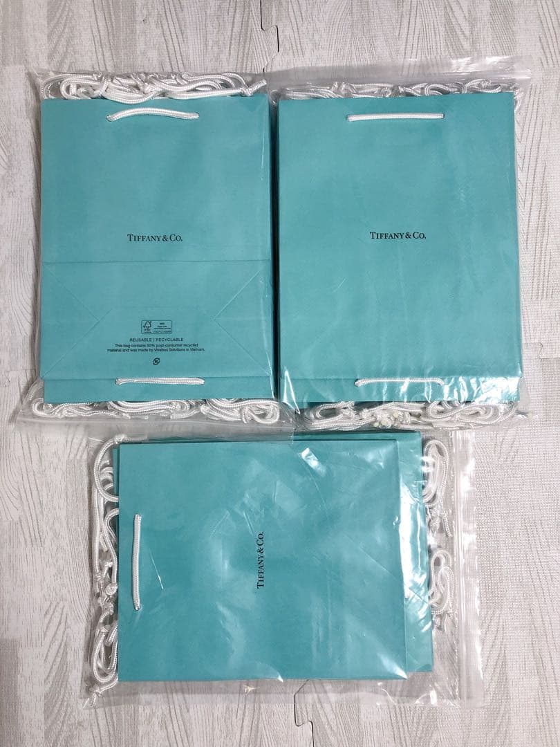 Tiffany & Co. ティファニー紙袋ショップ袋 25枚キレイな未使用