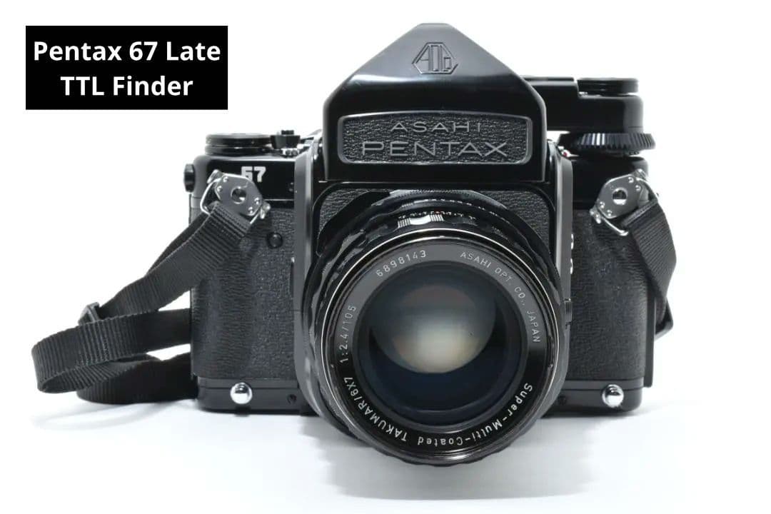 ☆完動品☆ Pentax 67 TTL SMC 105mm f2.4 8164