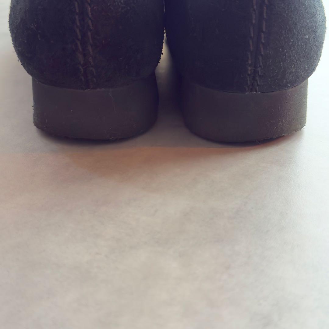 Clarks クラークス】スエード モカシンシューズ ビブラムソール