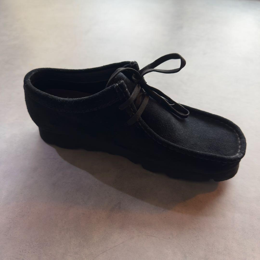 Clarks クラークス】スエード モカシンシューズ ビブラムソール