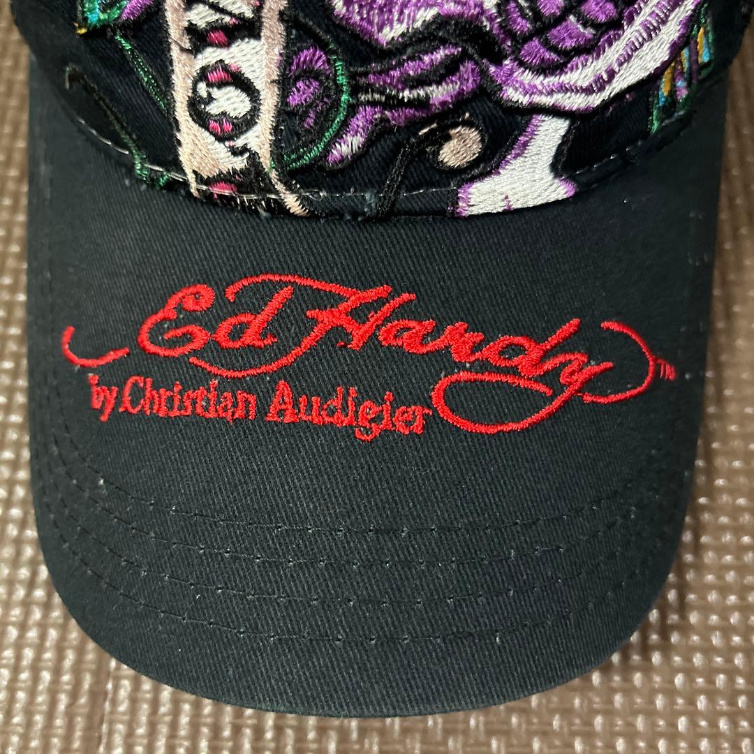 Ed Hardy スカルデザインキャップ　ハワイ購入
