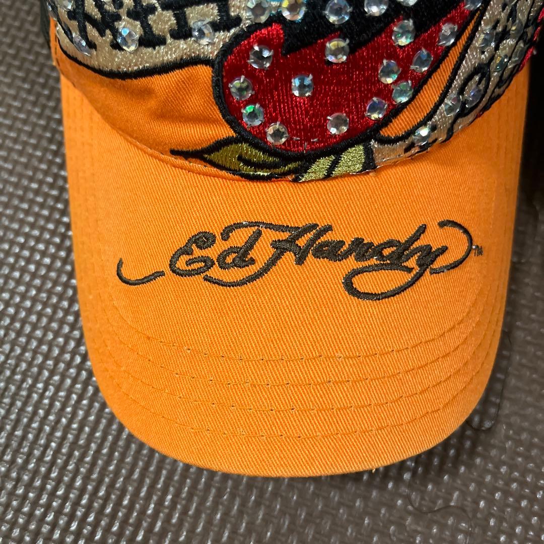 Ed Hardy スカルデザインキャップ　ハワイ購入