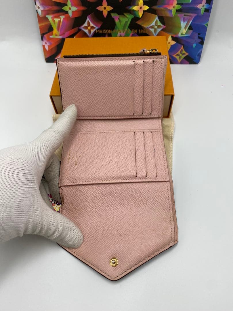 ルイヴィトン モノグラム ポルトフォイユ ヴィクトリーヌ 三つ折り財布