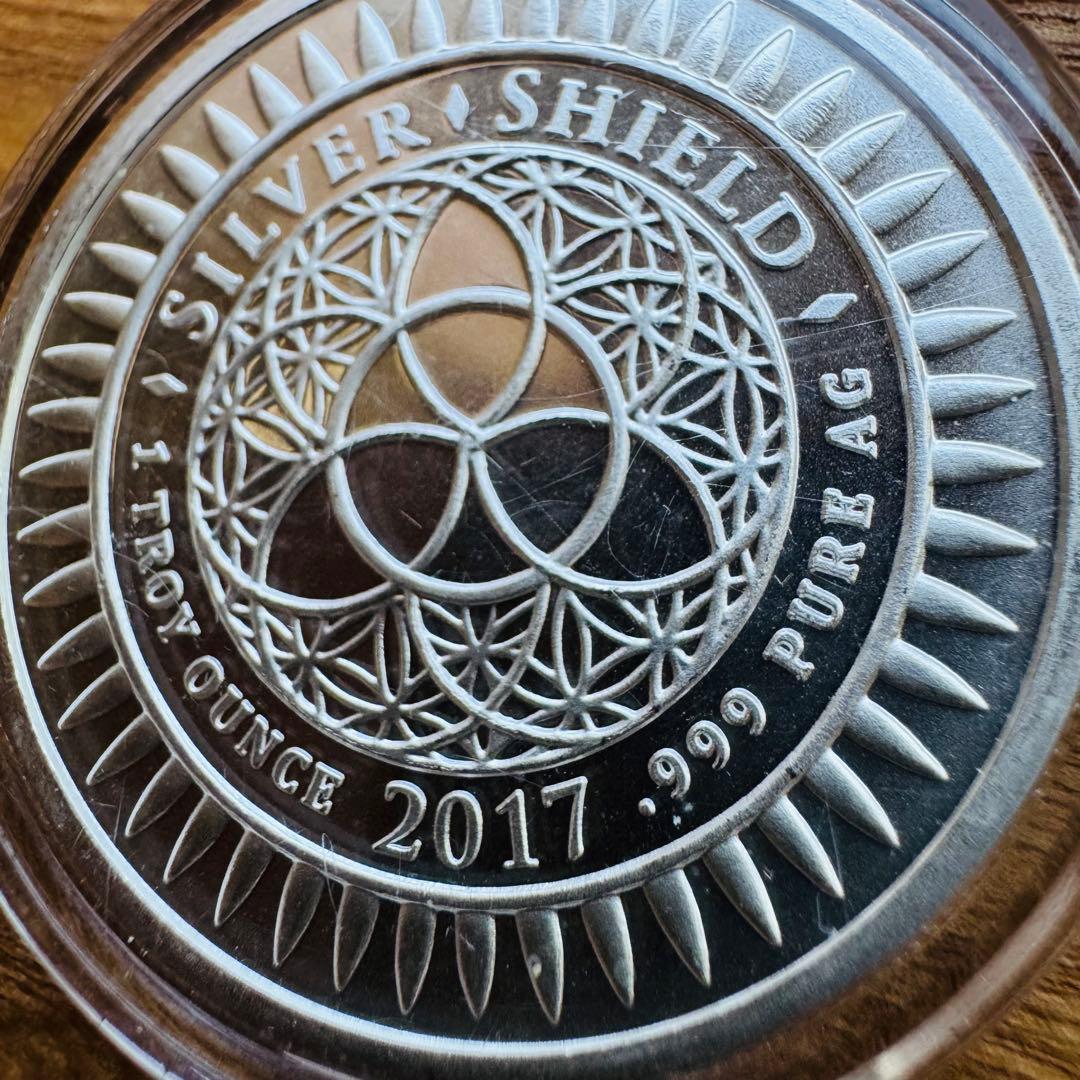 プーチン大統領　1オンス 銀貨