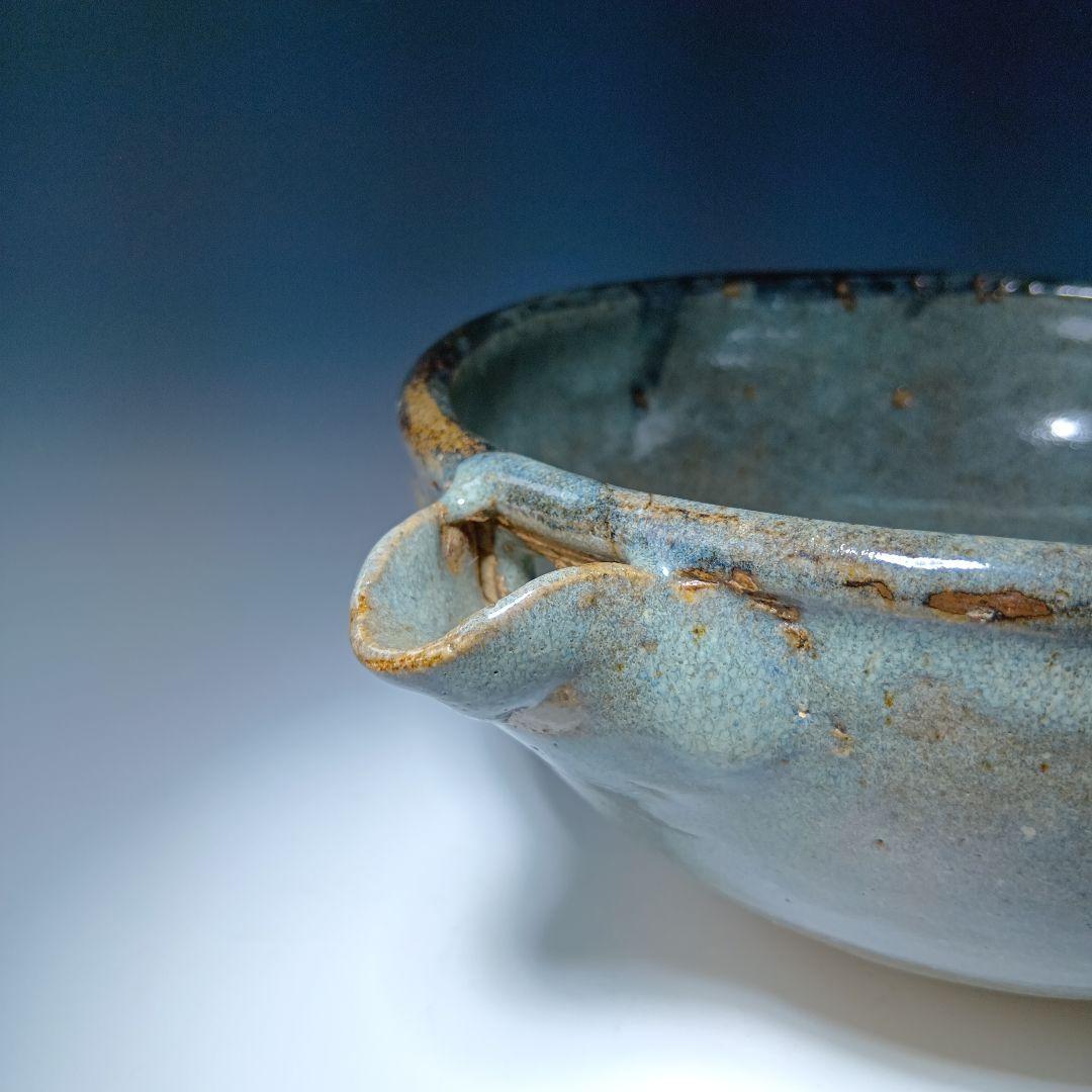 値下げ！12代太郎右衛門(無庵)唐津片口鉢　共箱