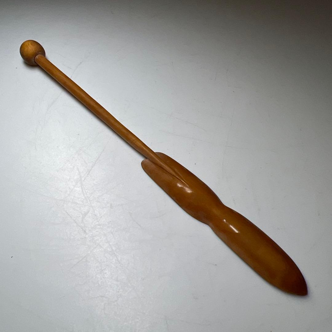 極上彫　極上茶杓　7g 東Y8-0113☆2Fトトチ