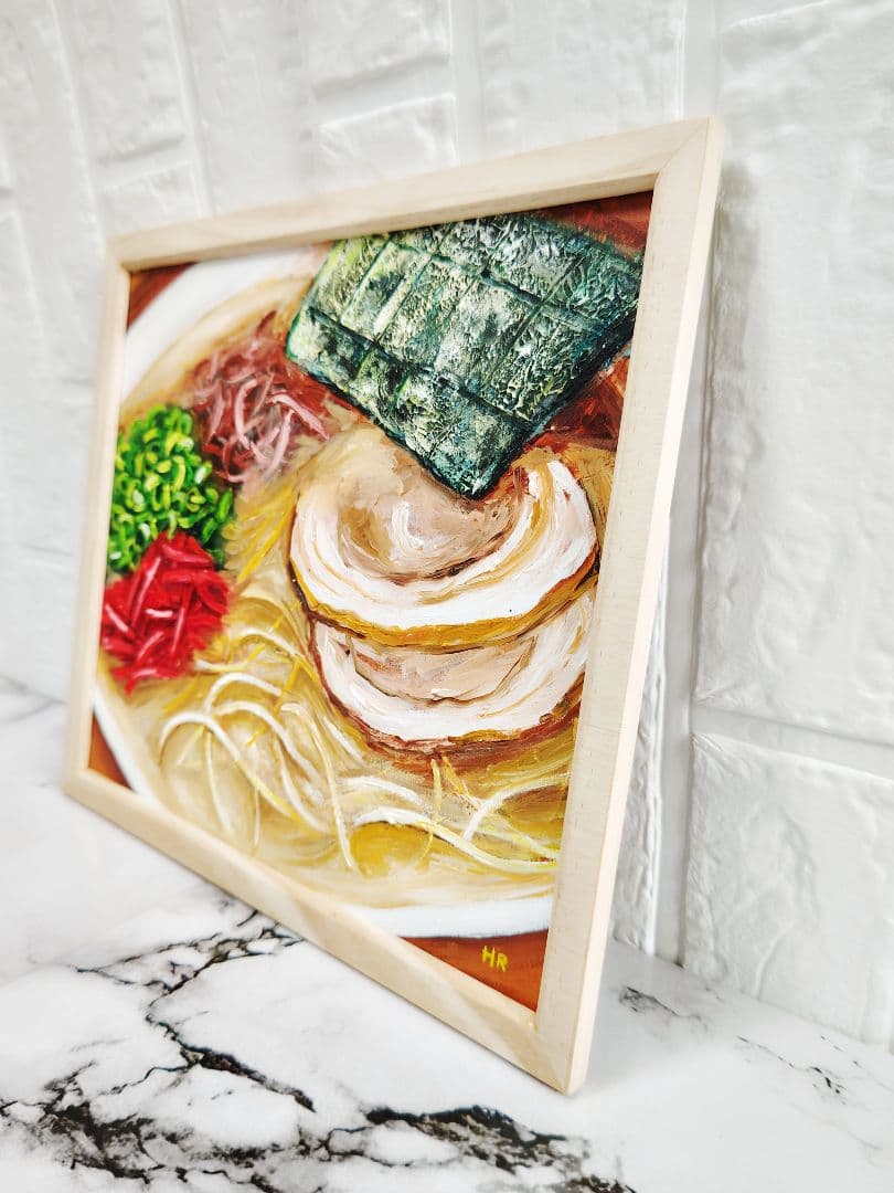油絵 絵画【福岡ラーメン】