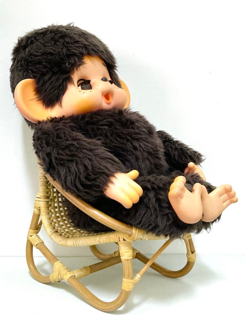 【貴重】希少プレミア『大助くん』廃番コレクション品／木製椅子付／美品／モンチッチ