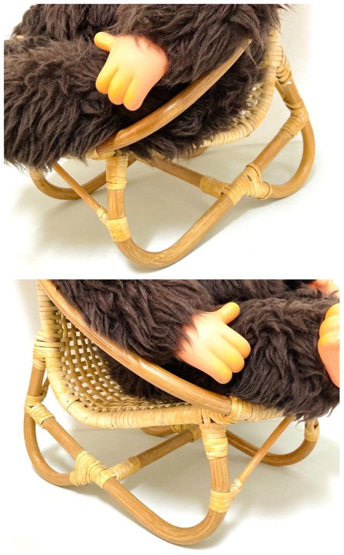 【貴重】希少プレミア『大助くん』廃番コレクション品／木製椅子付／美品／モンチッチ