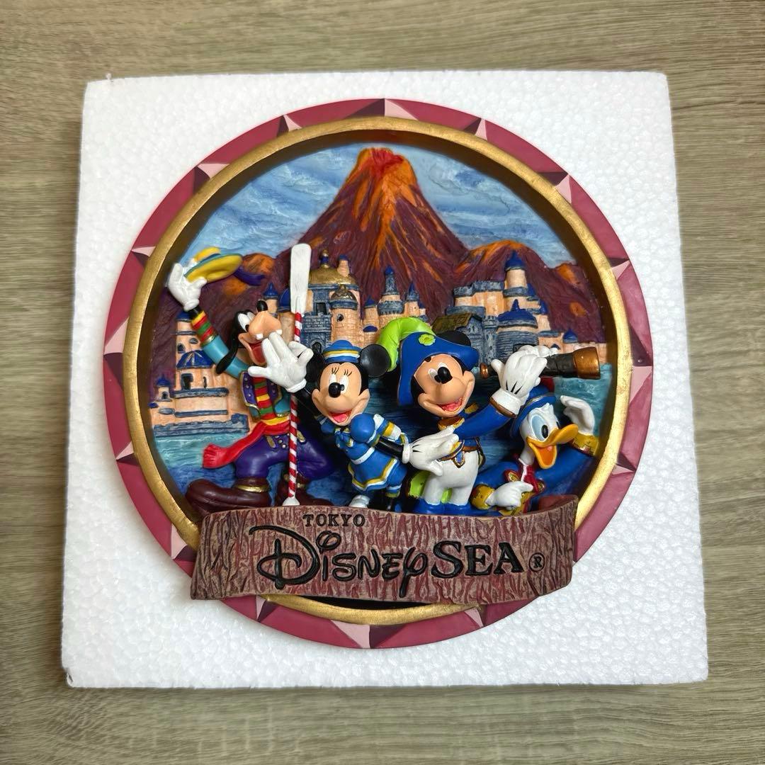 【レア】東京ディズニーシー オープン記念 飾り皿 フィギュアプレート
