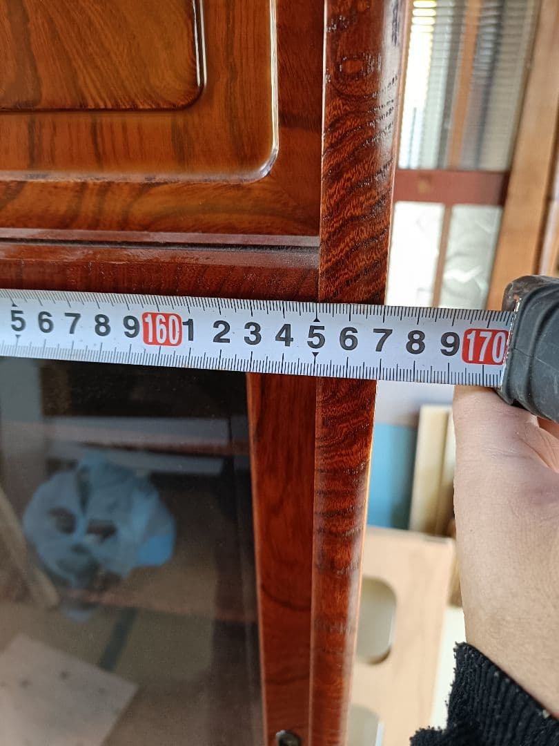 茶箪笥 木製ディスプレイキャビネット