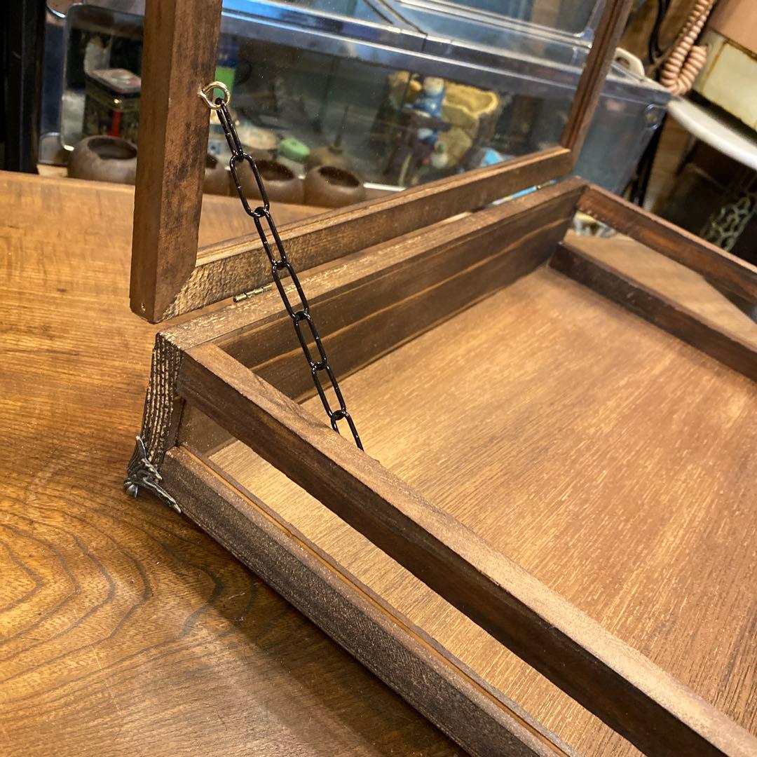 4面木製ガラスケース①