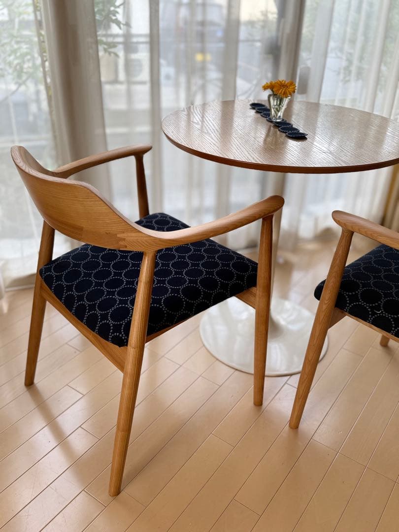 ミナペルホネン生地使用イス　オーダーお品物