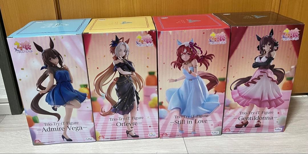 ウマ娘　オルフェーヴル　ジェンティルドンナ　スティルインラブ　フィギュア