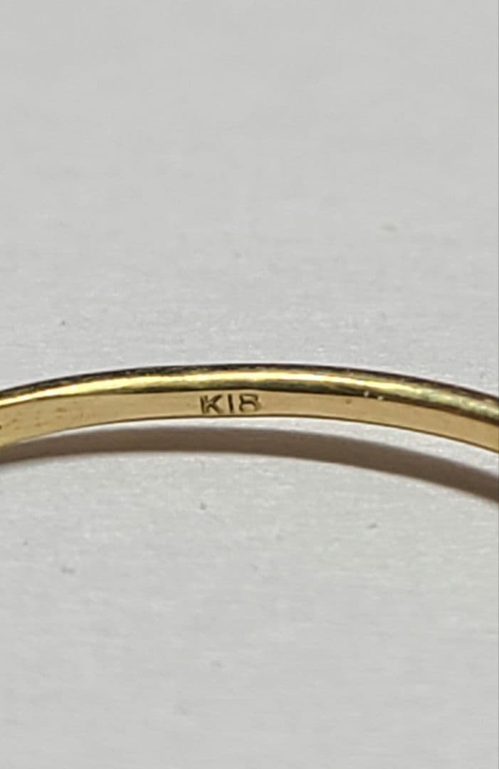 ¨̮こはる★ダイヤ&アウイナイト18金リング★