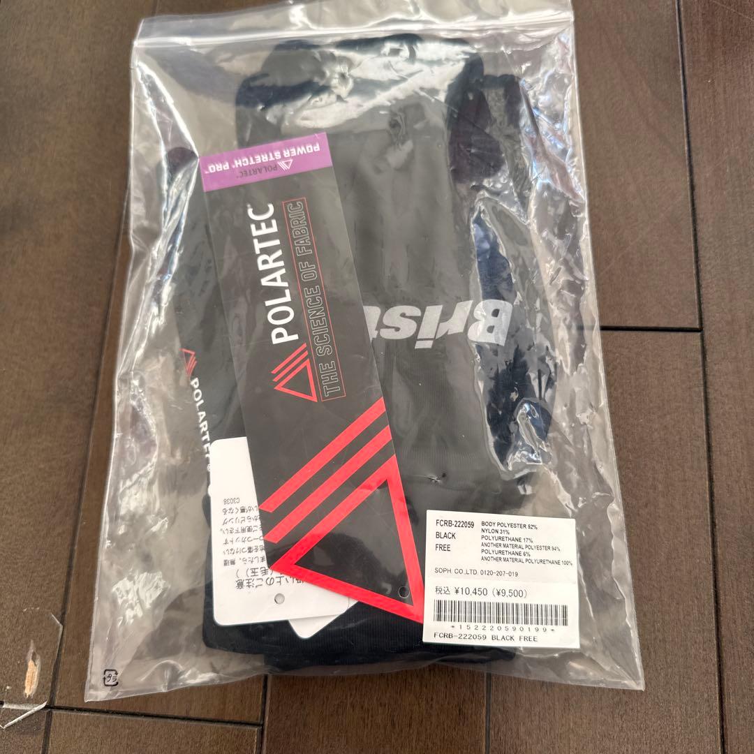 FCRB POLARTEC TOUCH GLOVE ブラック