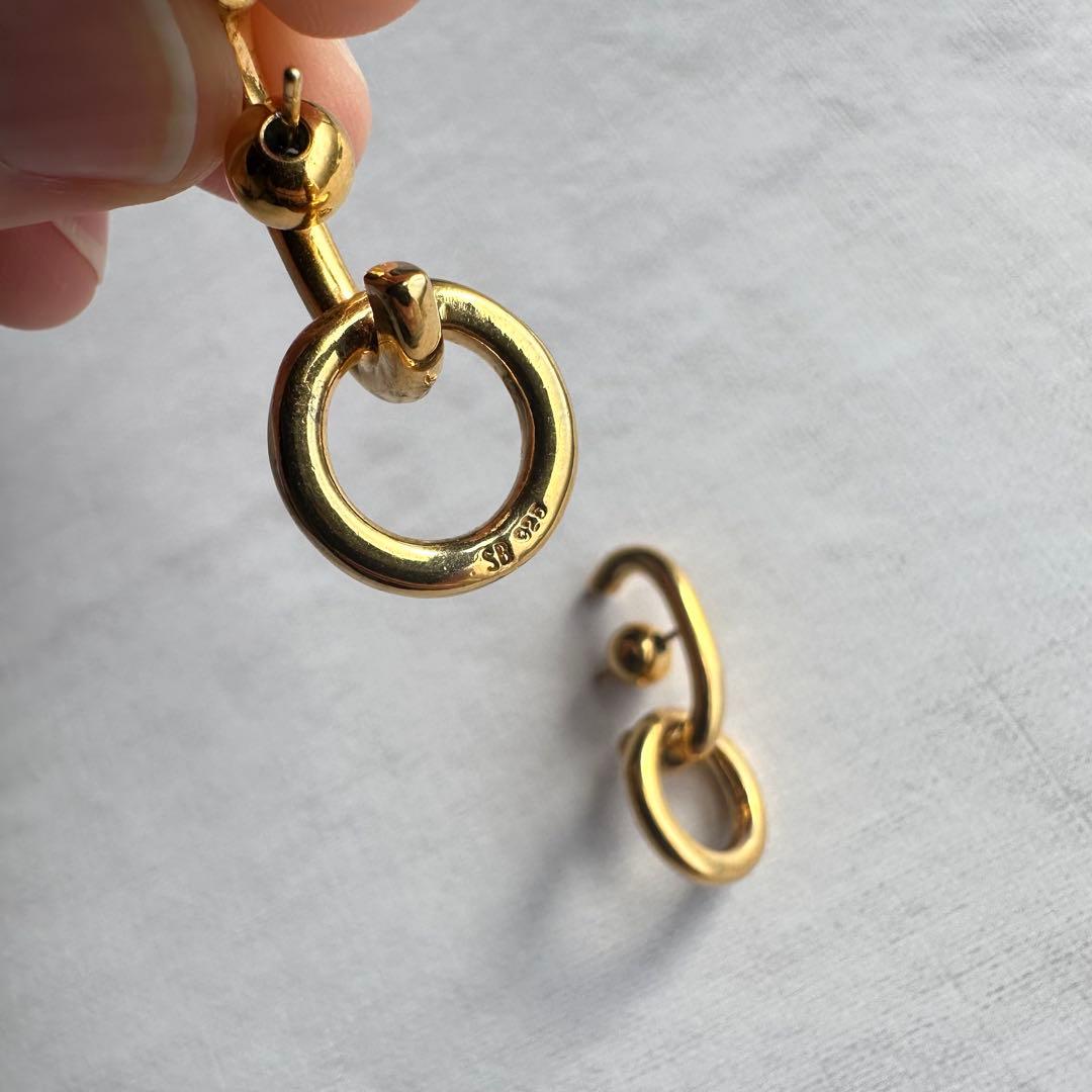 SOPHIE BUHAI ピアス ゴールドカラー