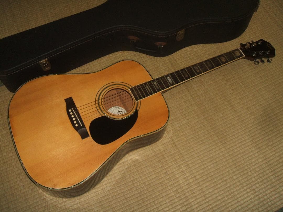 ヤンマ　エピフォン アコースティックギター Epi D16 ハードケース付