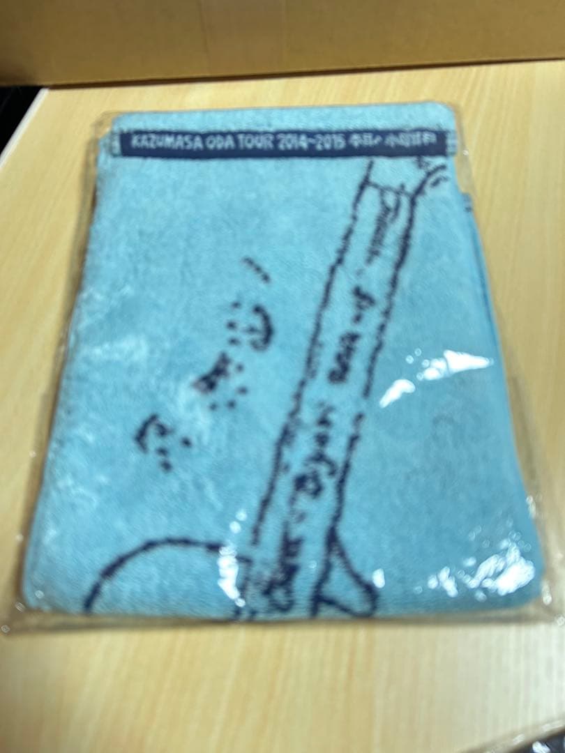 小田和正ツアーグッズ　3点 麦わらクマさん、Tシャツ、マフラータオル