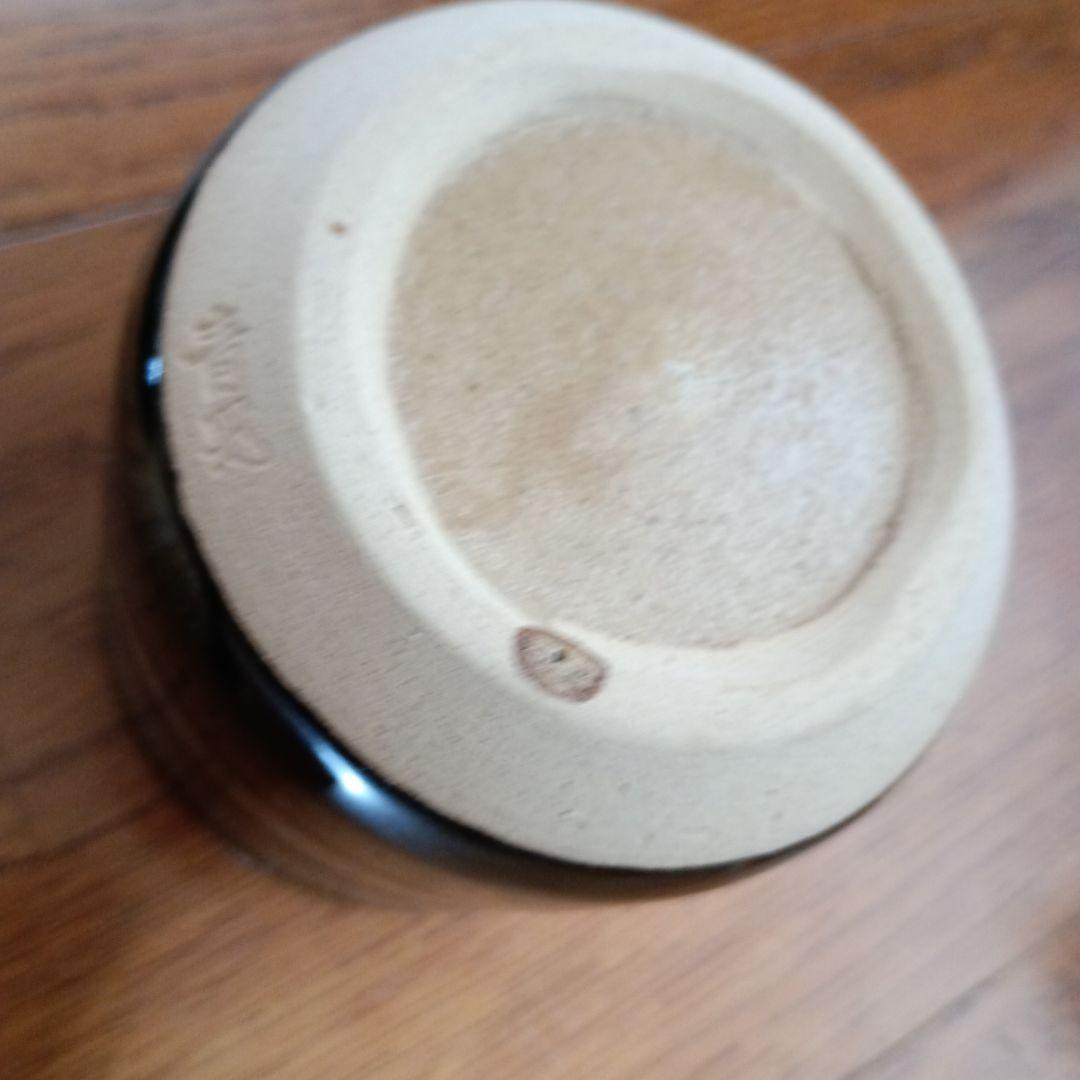 鈴木青児 黒釉茶碗 黒釉湯呑