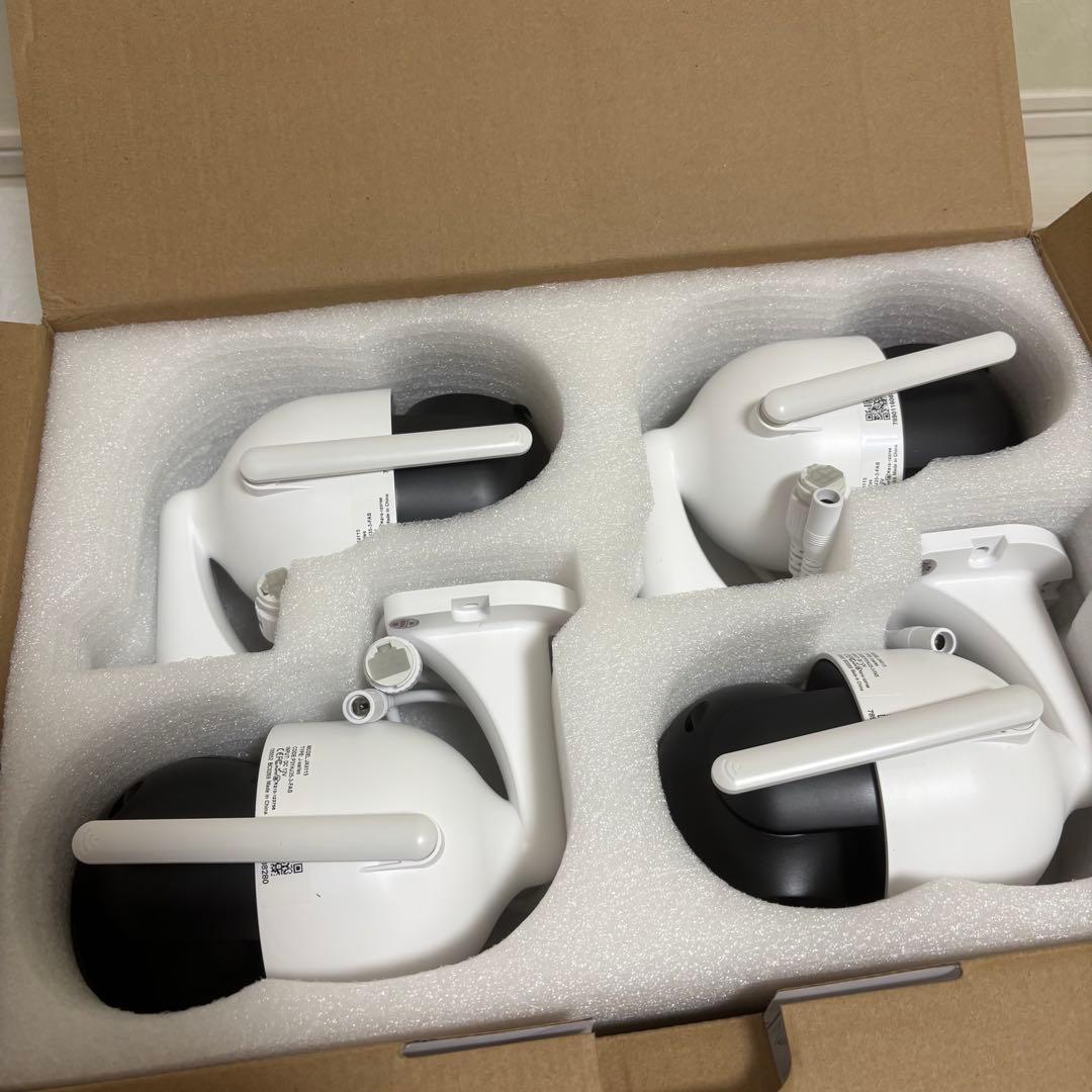 JENNOV防犯カメラ 屋外 ワイヤレス 500万画素対応 4台セット3TB内蔵