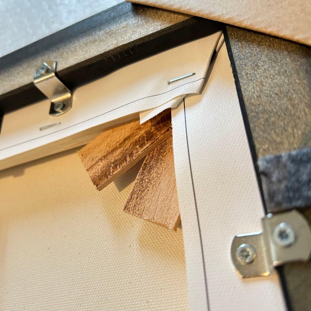 【即日発送】ゴッホピカチュウ キャンバスアート 黒フレーム