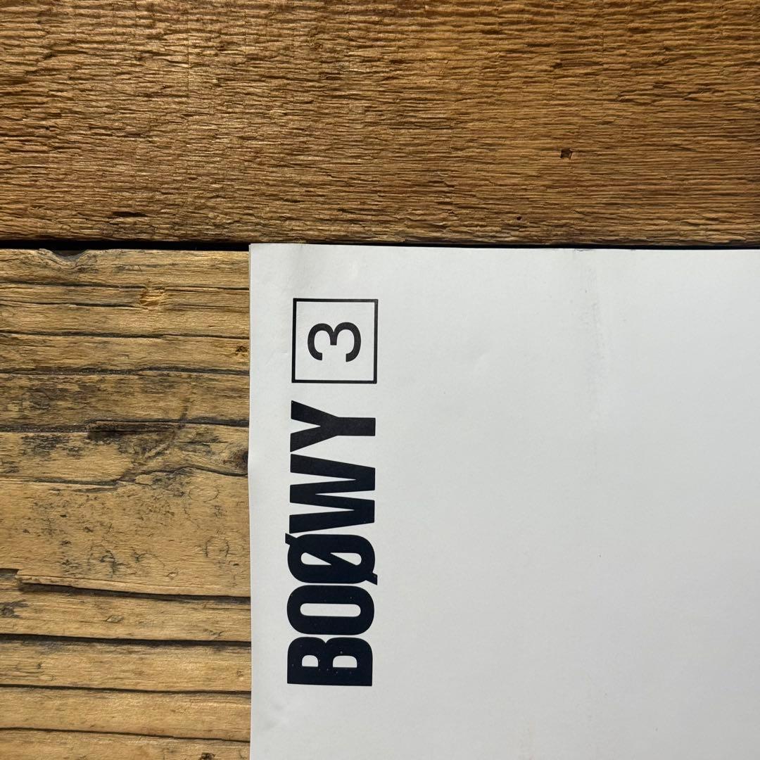 【非売品】　BOØWY　GIGS CASE OF BOOWY　布袋寅泰　ポスター