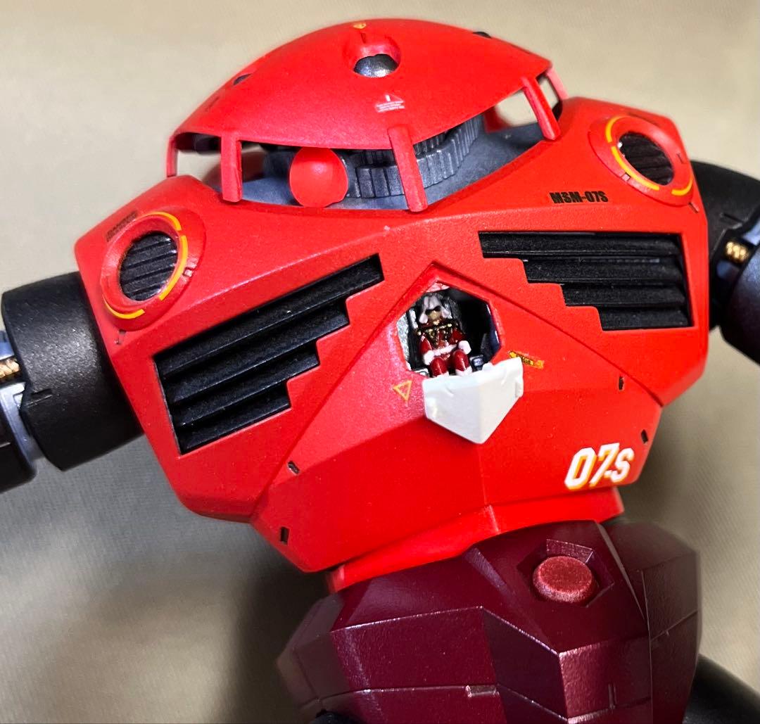 MG 1/100 シャア専用ズゴック★塗装済み完成品