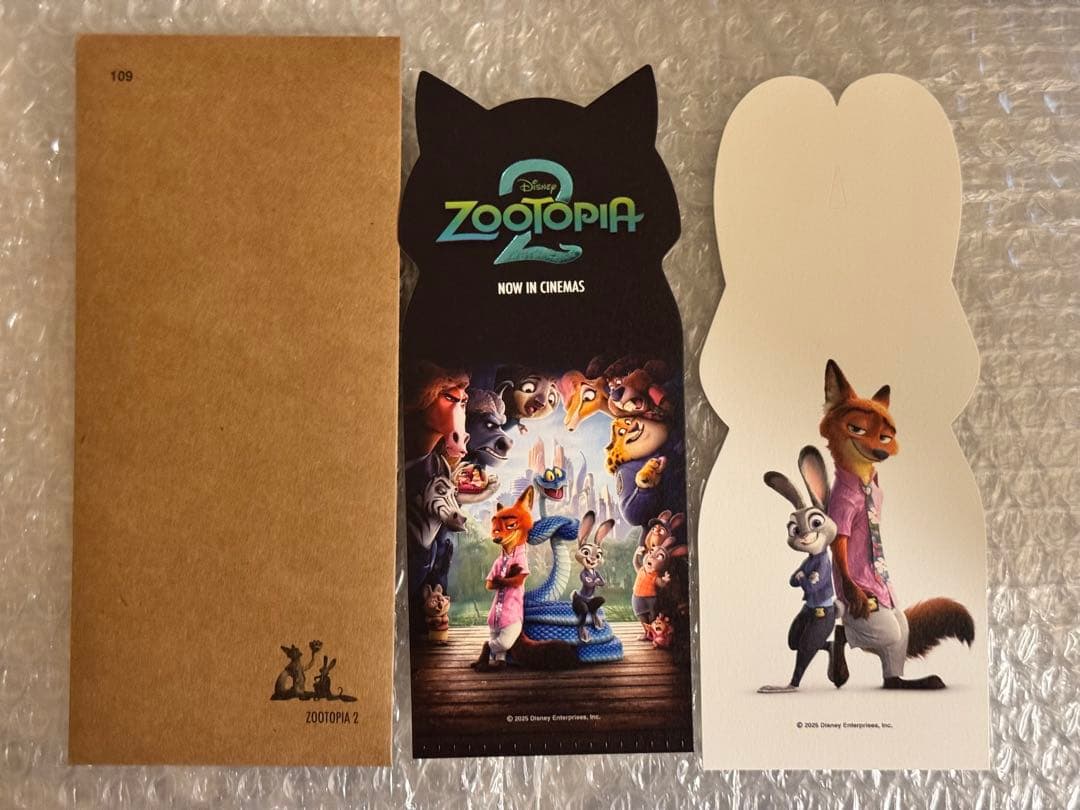 ズートピア　韓国限定　入場特典　スペシャルセット☆