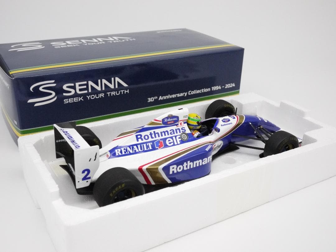 1\181/18 ウィリアムズ FW16ラストレース A.セナ PMA