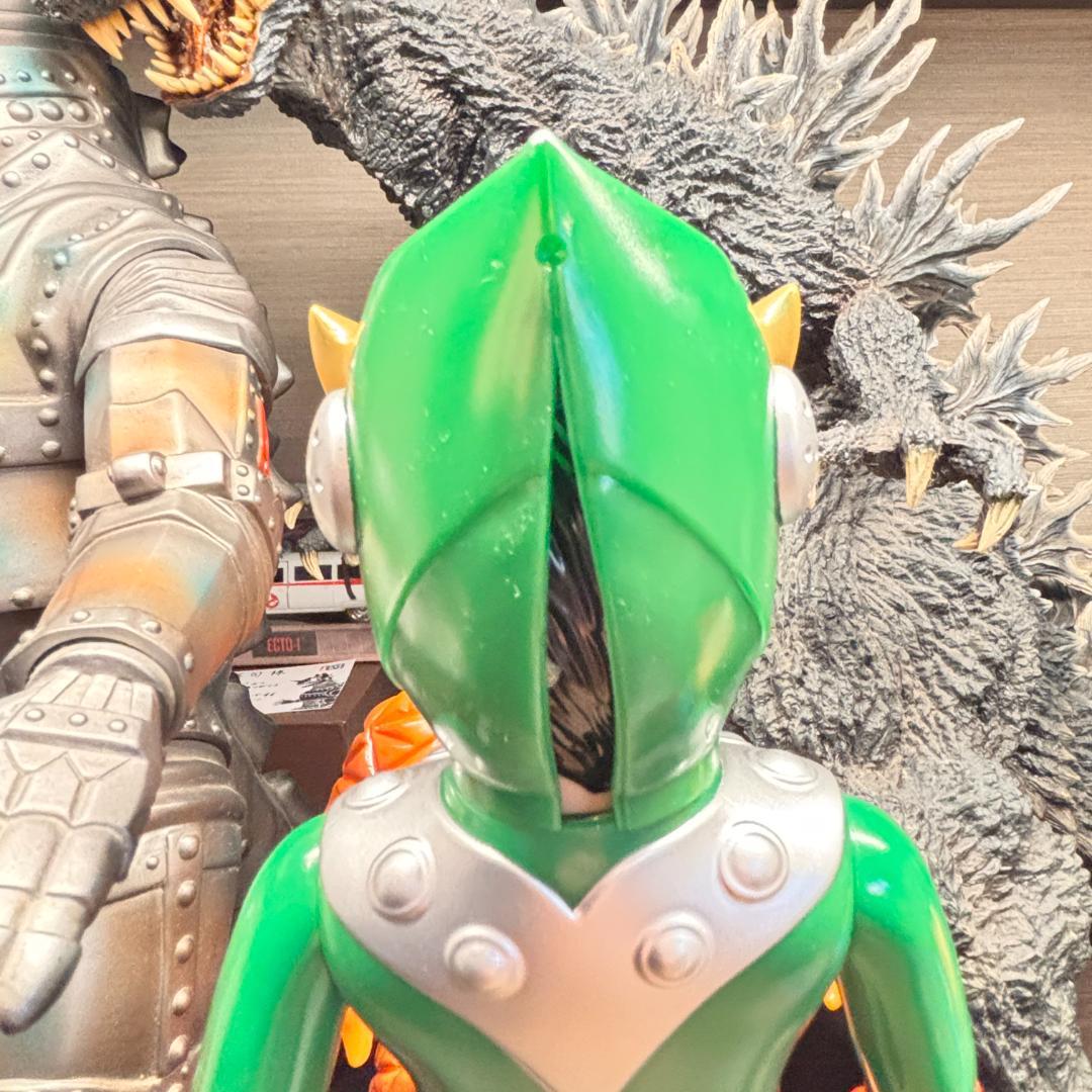 サンダーマスク　面取れ　当時物風　（ブルマァク・マルサン）