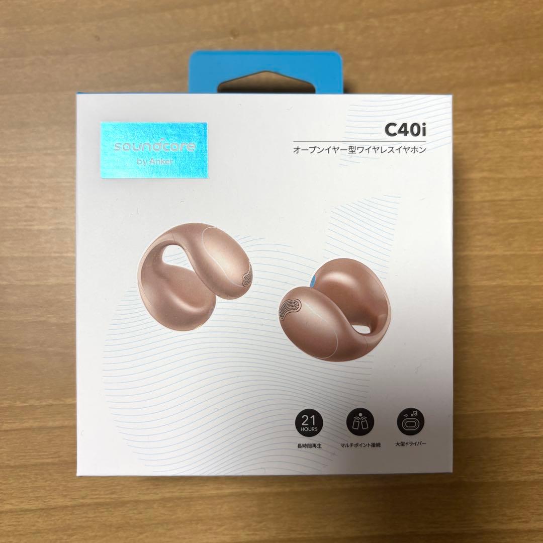 【新品未使用】soundcore C40i ワイヤレスイヤホン ローズゴールド