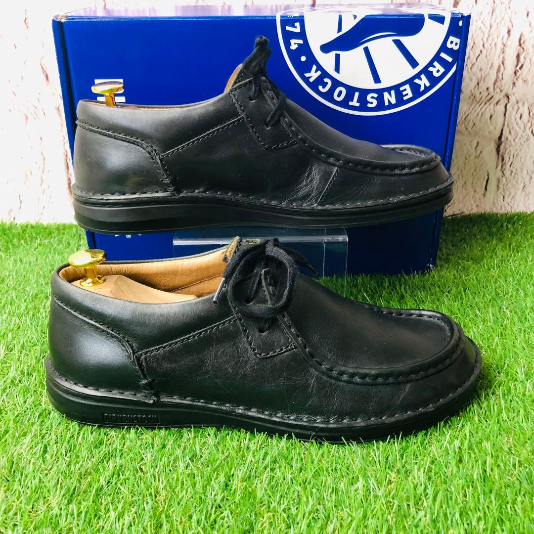 【着用1回】BIRKENSTOCK パサデナ レザー 本革 厚底 26