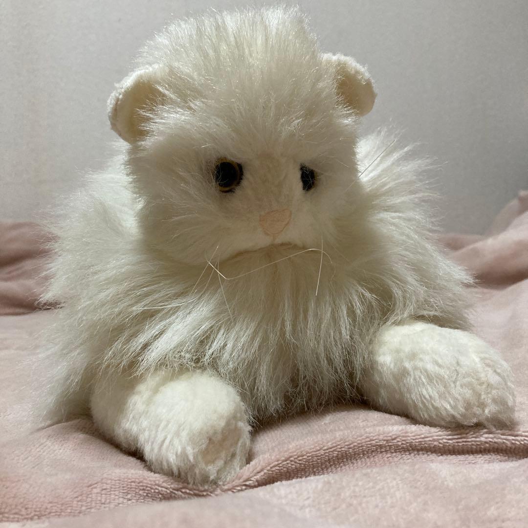 オオハラ　ペルシャ猫　ぬいぐるみ　中古品