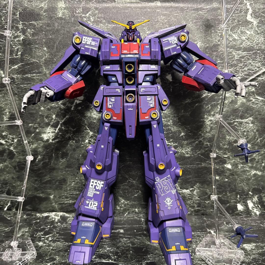 機動戦士Zガンダム　HG サイコガンダム　mk-2塗装完成品　ガンプラ