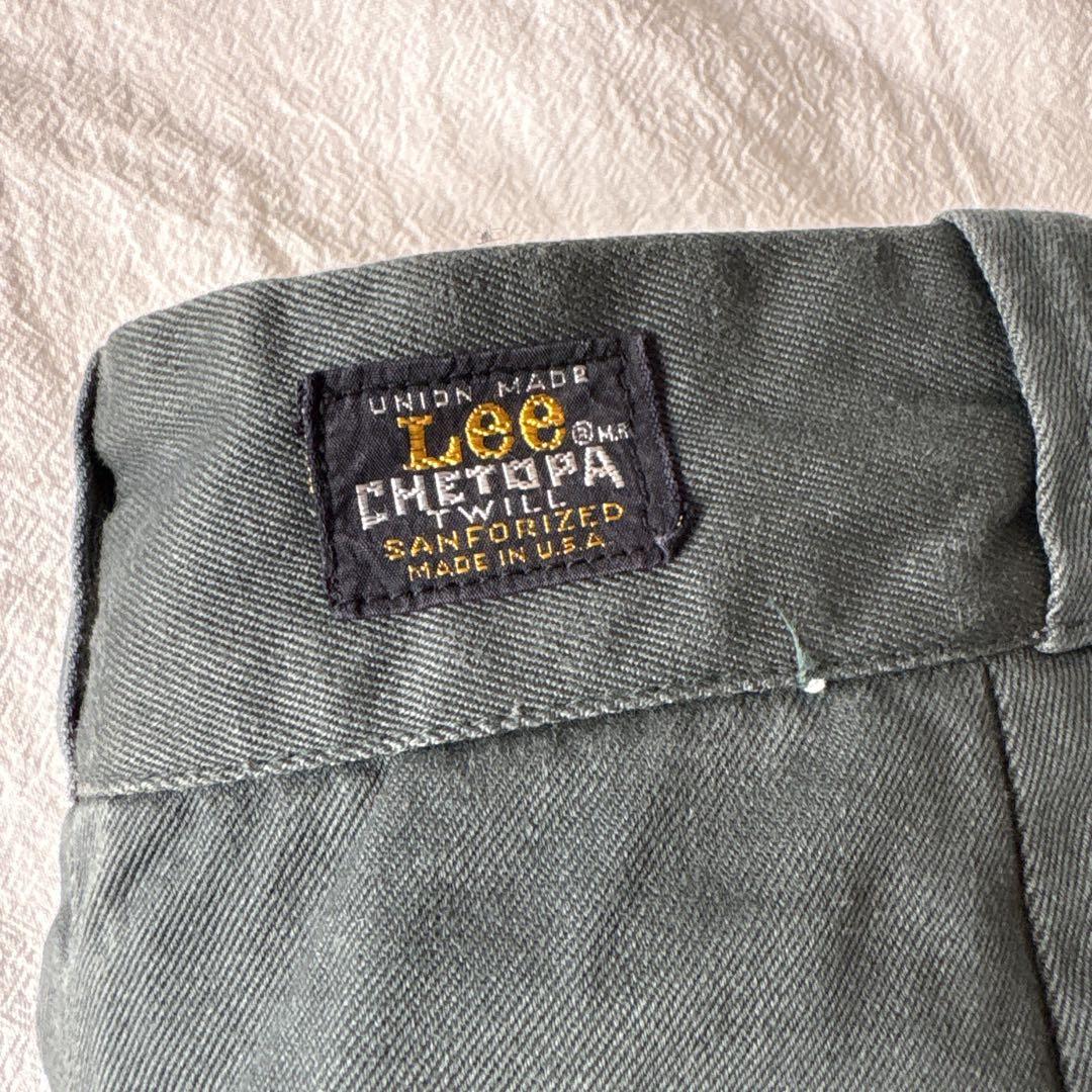 Lee 60〜70s CHETOPA ヴィンテージ　チノパン　カーキ