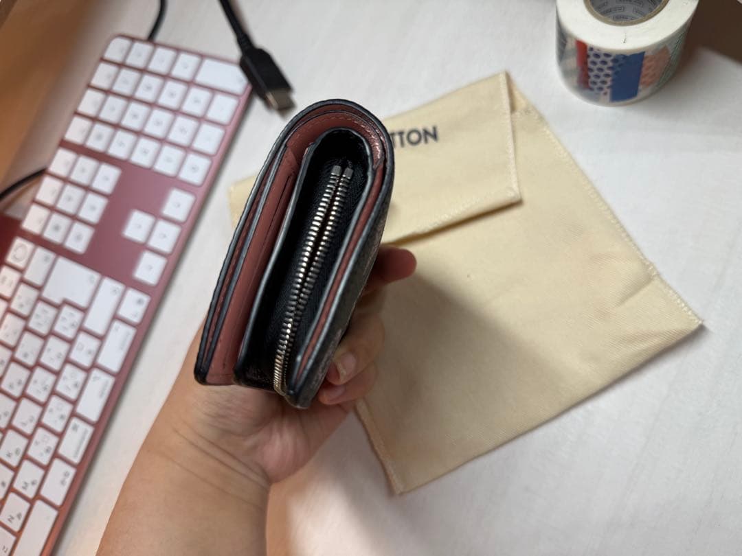 ルイヴィトン ポルトフォイユ クレア M81658 二つ折り財布 人気色 美品