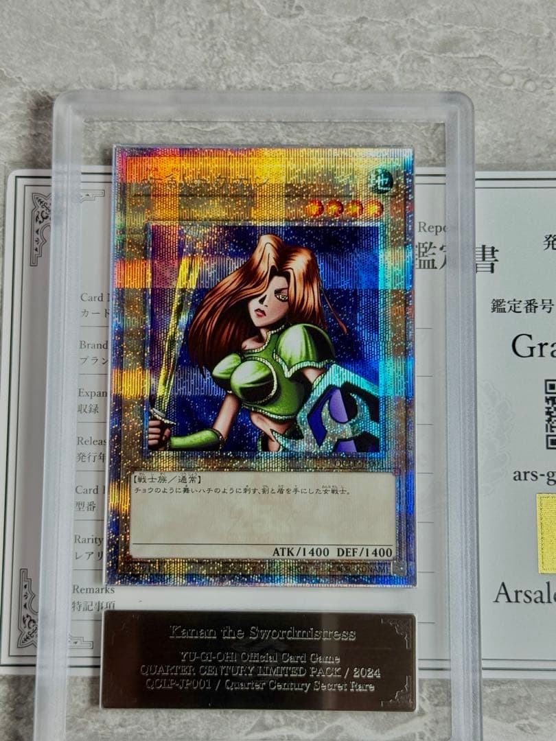 ARS10+ 【世界18枚】女剣士カナン 25th 極美品
