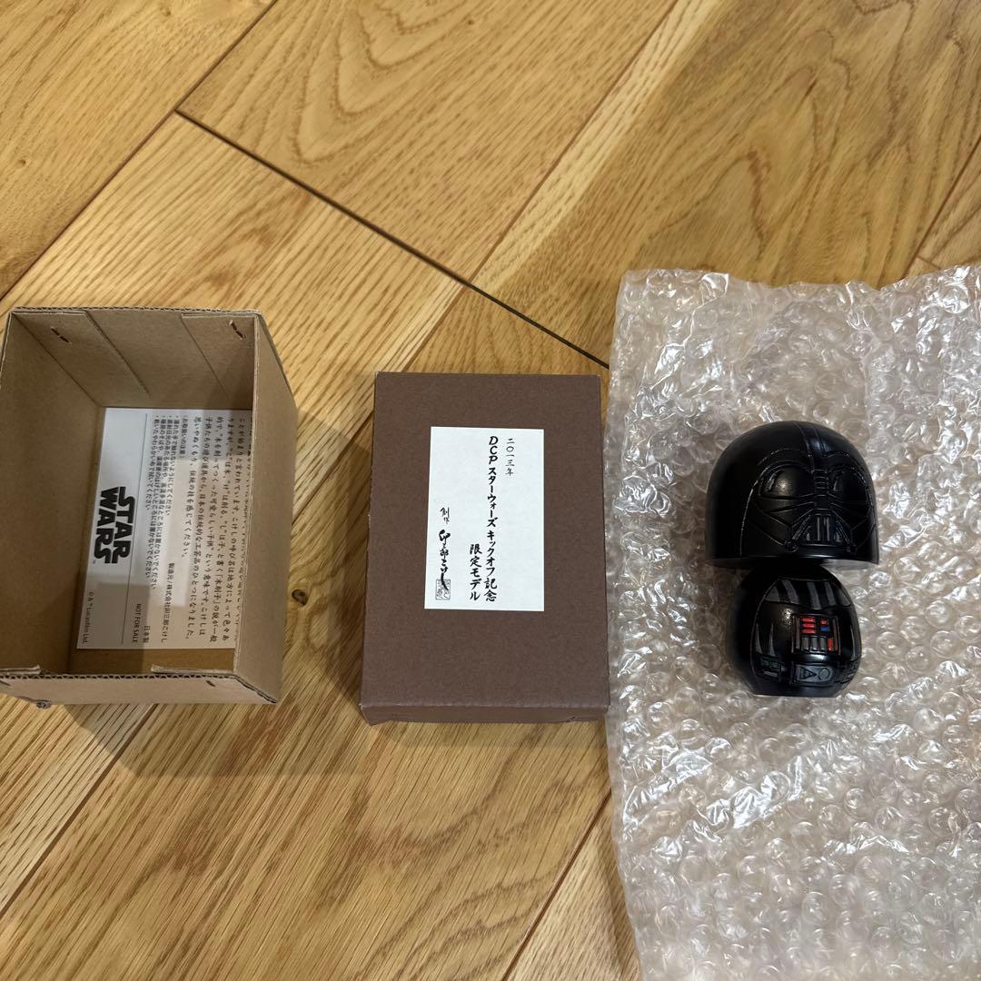 スターウォーズ ダース・ベイダー 限定モデル　卯三郎こけし