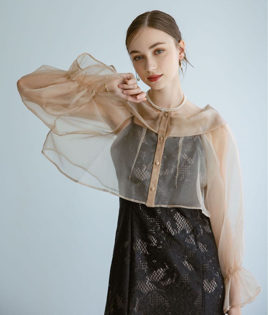 Dorry Doll マルチブラウスセットドレス　ブラック