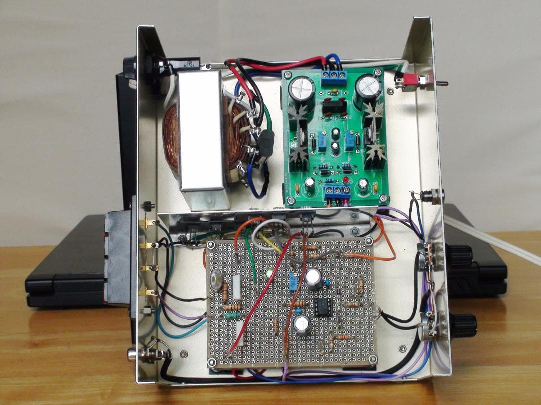 自作トランジスタアンプ