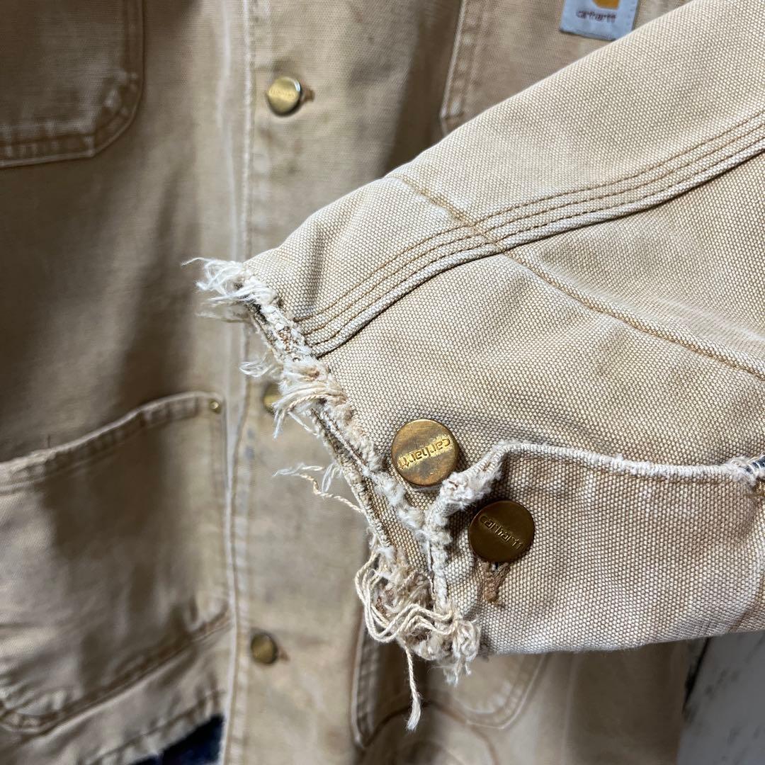 C2720 Carhartt チョアコート ワークジャケット フェード グランジ