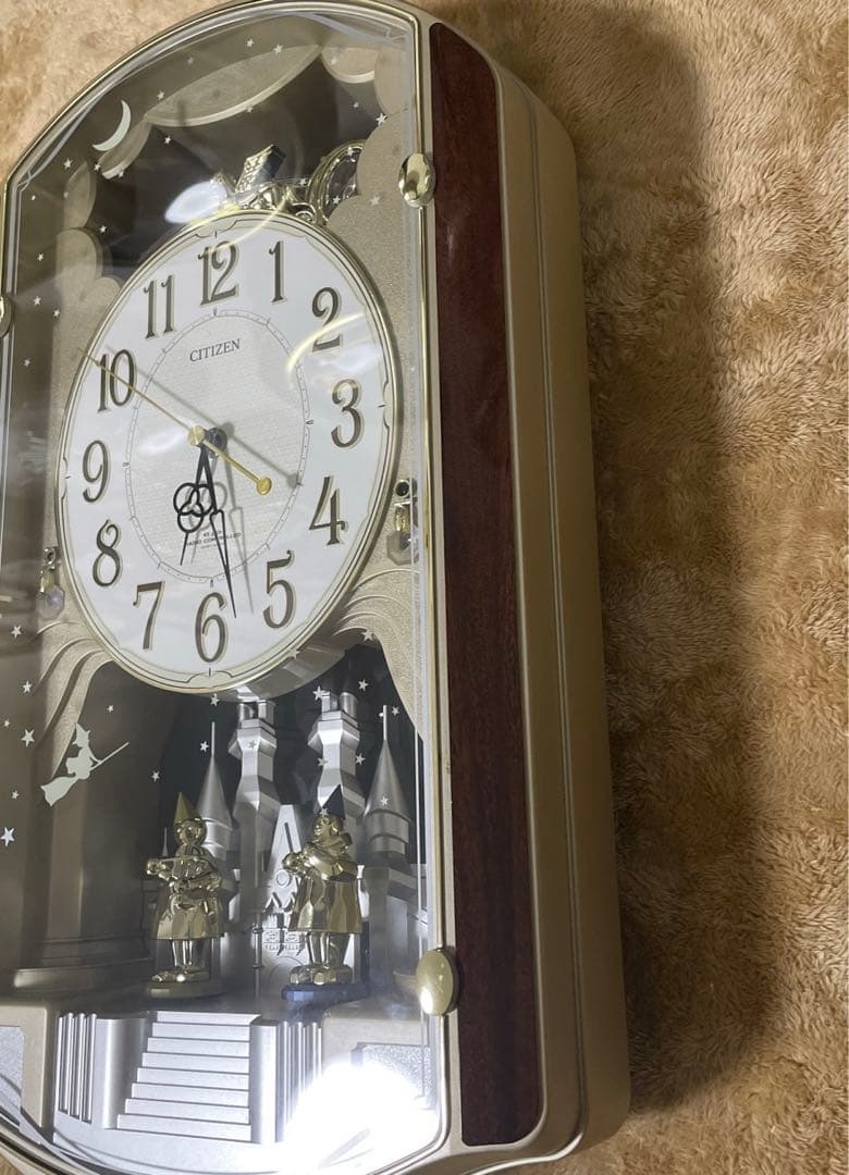 【完動品⭐︎美品】　CITIZEN からくり時計　パルミューズm463 動作確認済