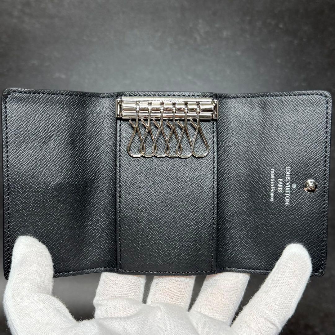 極美品 新作 ルイヴィトン モノグラム エクリプス ミュルティクレ6 キーケース