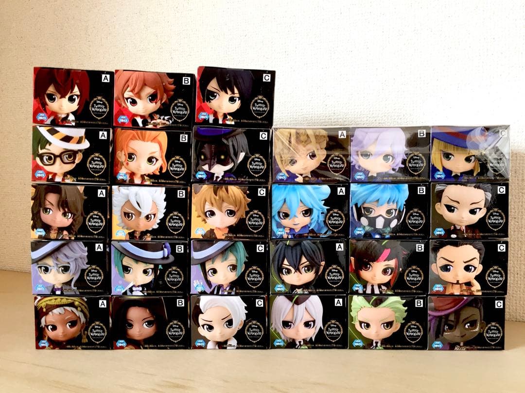 【未開封】ツイステ Qposket petit 27種コンプセット