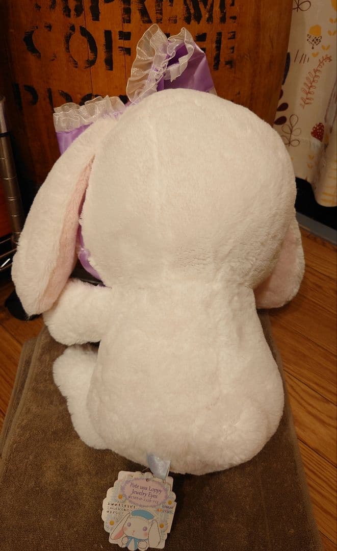 ぽてうさろっぴー ジュエリーアイズ るびぃちゃん ウルトラBIG