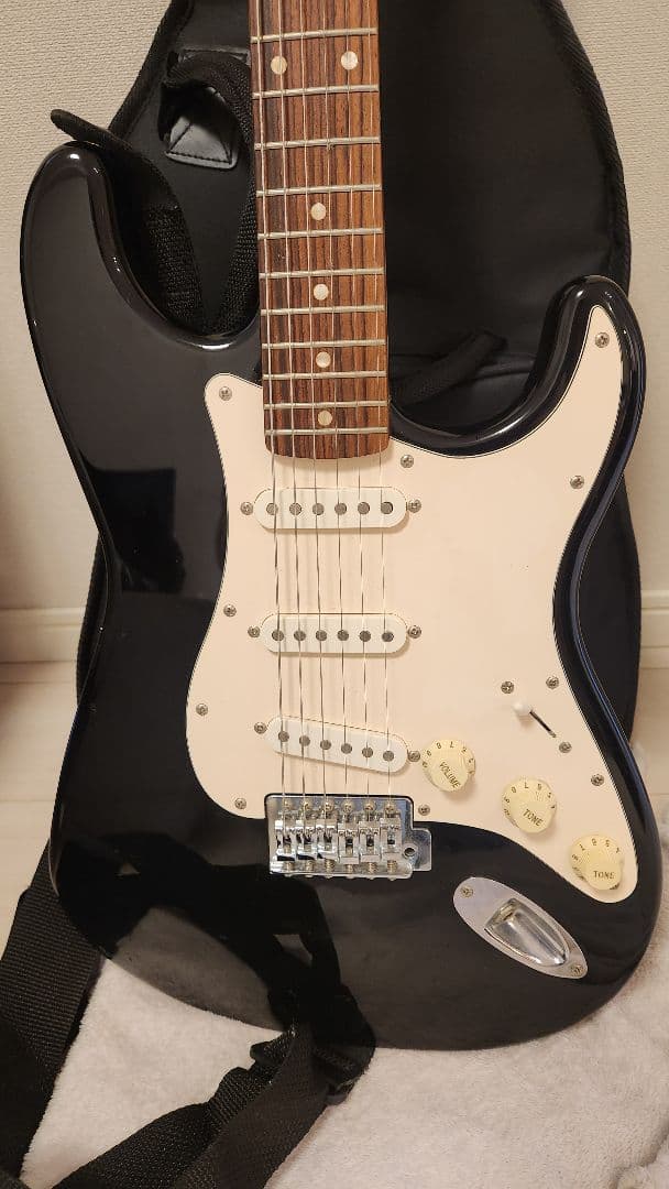 taka Squier Stratocaster ブラック ギター