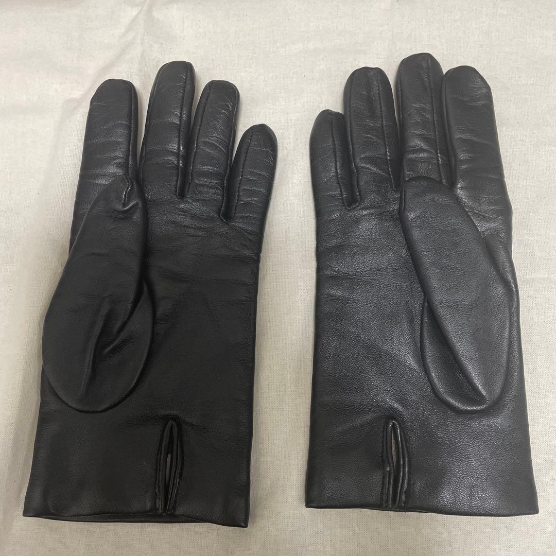 デンツ　DENTS レザー手袋 サイズ8.5 ブラック