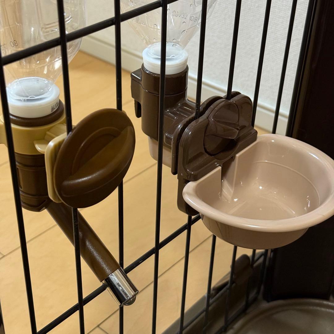 IRIS キャットケージ P-CSC-902 ブラウン　中古