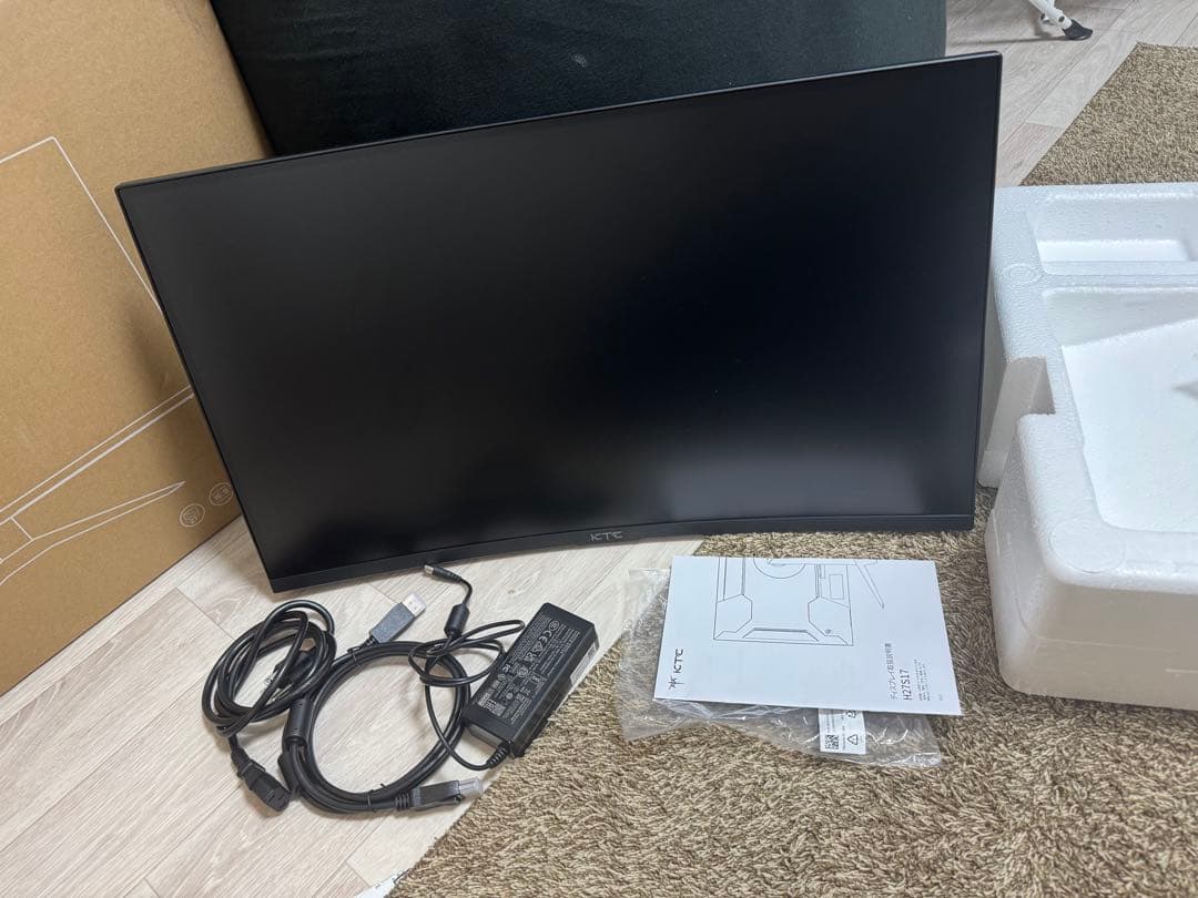 KTC H27S17 27 インチ , R1500 WQHD 180Hz